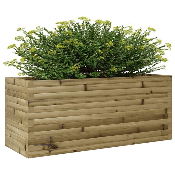 vidaXL Pflanzk&uuml;bel 110x40x46 cm Kiefernholz Impr&auml;gniert