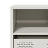 vidaXL TV-Schrank Wei&szlig; 101,5x39x43,5 cm Kaltgewalzter Stahl