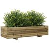 vidaXL Pflanzk&uuml;bel 110x40x26,5 cm Kiefernholz Impr&auml;gniert