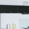 vidaXL H&auml;ngeschrank Schwarz Eichen-Optik 80 x 31 x 40 cm Holzwerkstoff