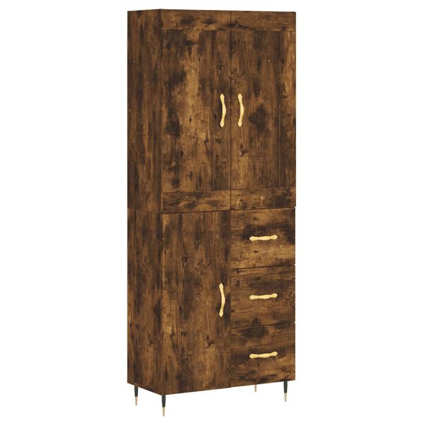 vidaXL Highboard R&auml;uchereiche 69,5x34x180 cm Holzwerkstoff