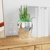 vidaXL Spiegel-Mosaikfliese Geometrisch 12 pcs Silber 30 x 30 cm Glas
