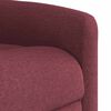 vidaXL Relaxsessel mit Aufstehhilfe Weinrot Stoff