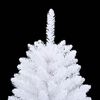 vidaXL K&uuml;nstlicher Weihnachtsbaum Wei&szlig; 120 cm PVC und Metall