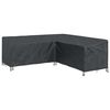 vidaXL M&ouml;belbezug Schwarz 235 x 235 x 80 cm 420D Oxford Stoff