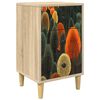 vidaXL Nachttisch ZAANDAM Sonoma-Eiche 36 x 33 x 60 cm Holzwerkstoff