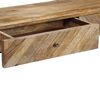 vidaXL Konsolentisch Mangoholz Massiv 118 x 30 x 80 cm