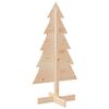 vidaXL Weihnachtsbaum Holz zum Schmücken 100 cm Massivholz Kiefer