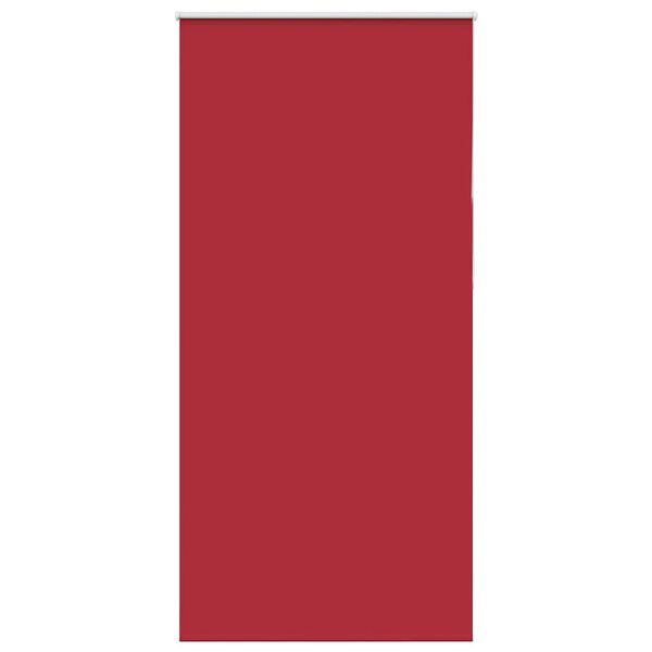 vidaXL Verdunkelungsrollo Rot 95x210 cm Stoffbreite 90,7 cm Polyester