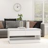 vidaXL Couchtisch Wei&szlig; 102,5x55x44 cm Holzwerkstoff