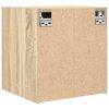 vidaXL Wand-Nachttische 2 Stk. Sonoma-Eiche 38x34x40 cm