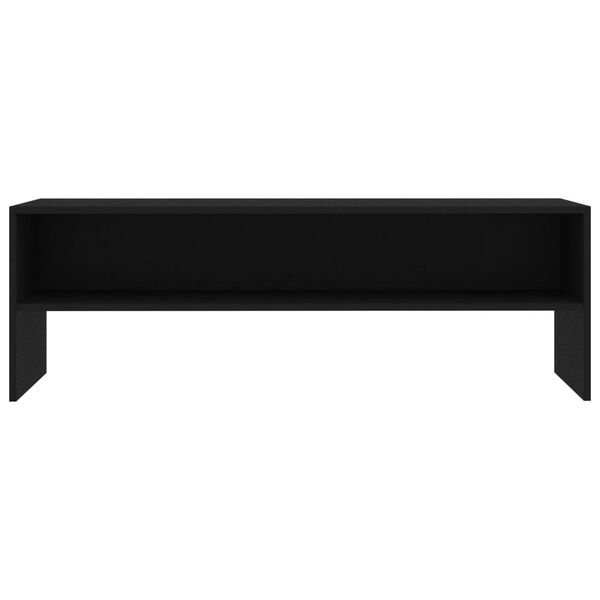 vidaXL TV-Schrank Schwarz 120x40x40 cm Holzwerkstoff