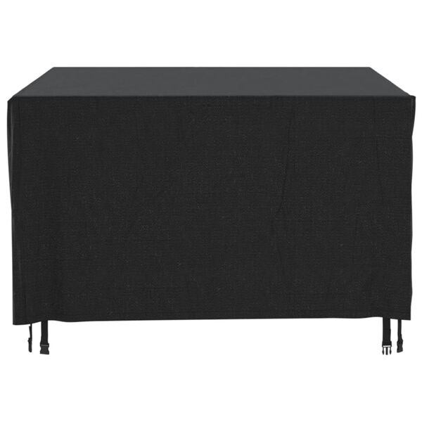 vidaXL Gartenm&ouml;bel-Abdeckungen 2 Stk. Schwarz 225x143x90cm Wasserdicht