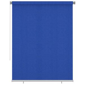 vidaXL Au&szlig;enrollo 185 (B)x230 (H) cm Blau HDPE