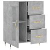 vidaXL Sideboard Betongrau 69,5x34x90 cm Holzwerkstoff