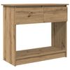 vidaXL Konsolentisch mit Schubladen Artisan-Eiche 85,5x38,5x74,5cm