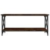 vidaXL Couchtisch R&auml;uchereiche 100x45x45 cm Holzwerkstoff und Eisen