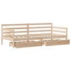 vidaXL Tagesbett mit Schubladen 90x190 cm Massivholz Kiefer