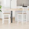 vidaXL Esszimmerst&uuml;hle 2 pcs Wei&szlig; 40 x 47,5 x 99,5 cm