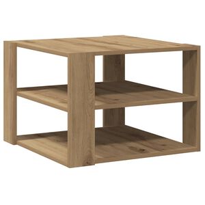 vidaXL Couchtisch Artisan-Eiche 58x58x40 cm Holzwerkstoff