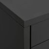 vidaXL B&uuml;roschrank Anthrazit 28x35x35 cm Metall