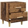 vidaXL Bettschrank 2 pcs Altholz 40 x 35 x 47,5 cm Holzwerkstoff