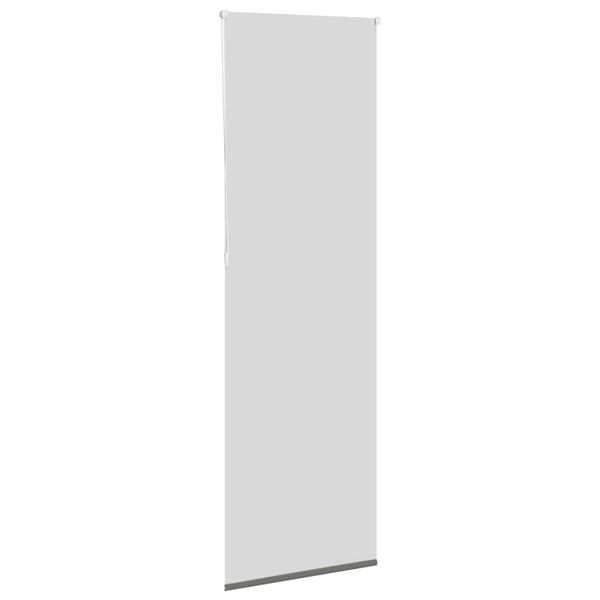 vidaXL Verdunkelungsrollo Grau 75x210 cm Stoffbreite 70,7 cm Polyester