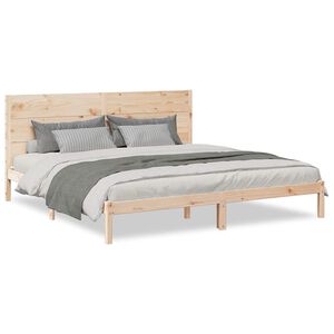vidaXL Massivholzbett Extra Lang ohne Matratze 200x220 cm