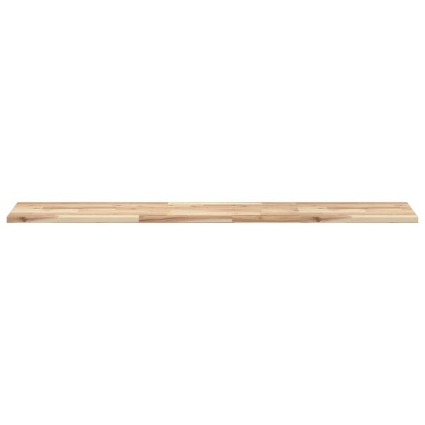 vidaXL Schweberegale 2 Stk. 120x30x2 cm Massivholz Akazie Unbehandelt