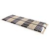 vidaXL Bett-Lattenrost Braun 140 x 190 cm Massivholz Buche