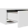 vidaXL Bettschubladen Wei&szlig; 150 x 36,5 x 16,5 cm Holzwerkstoff