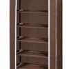 Schuhschrank Schuhregal 8 Schicht 57 x29 x162 cm Braun