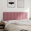 vidaXL Kopfteil-Kissen "Hanko" Rosa 160 cm Samt