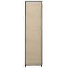 vidaXL Stoffschrank mit F&auml;chern Kleiderstangen Creme 150x45x176cm