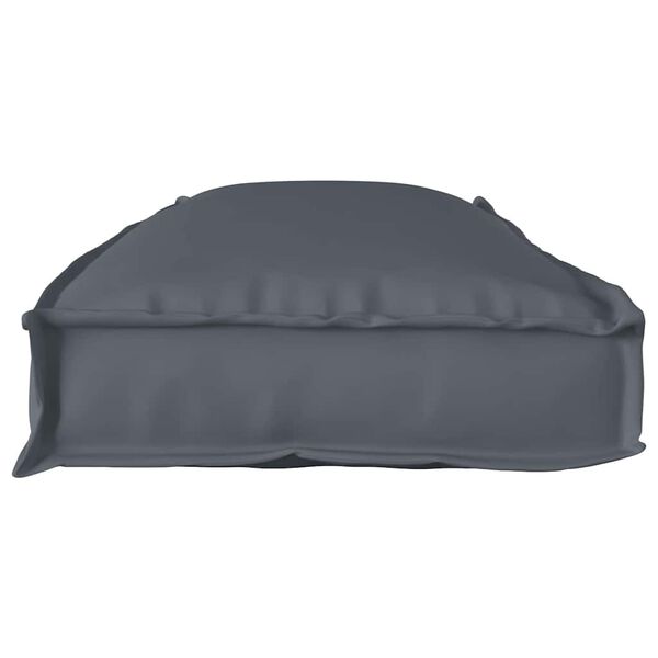 vidaXL Kissen Anthrazit 110 x 40 x 8 cm Oxford-Stoff