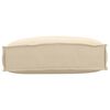 vidaXL Kissen Beige 50 x 40 x 12 cm Oxford-Stoff