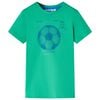 Kinder-T-Shirt Gr&uuml;n 140