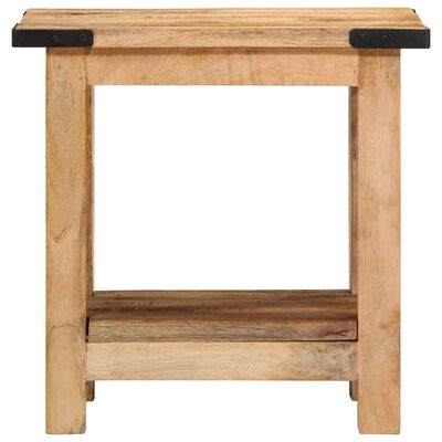 vidaXL Beistelltisch 40x30x40 cm Raues Massivholz Mango