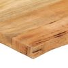 vidaXL Tischplatte mit Baumkante 90x60x3,8 cm Massivholz Mango