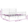 vidaXL Massivholzbett ohne Matratze 200x200 cm Kiefer