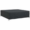 vidaXL Möbelbezug Uni Schwarz 260 x 260 x 90 cm 600D