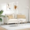 vidaXL Sofakissen 2 St&uuml;ck Grau-Gr&uuml;n 80 x 40 cm Cordstoff