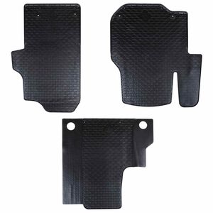 vidaXL Autofu&szlig;matte 3 Stk. Geeignet f&uuml;r VW CRAFTER 2017- Gummi
