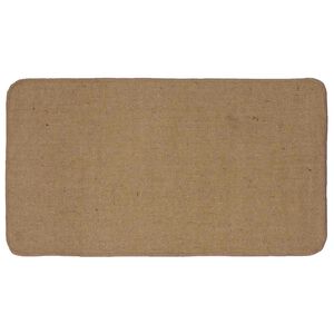 vidaXL Bereichsteppich Hellbraun 60 x 110 cm Jute