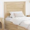 vidaXL Kopfteil mit Kopfteil Sonoma-Eiche 80 cm Holzwerkstoff