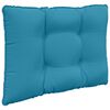 vidaXL Sofakissen f&uuml;r drau&szlig;en 2 pcs K&ouml;nigsblau Polyester
