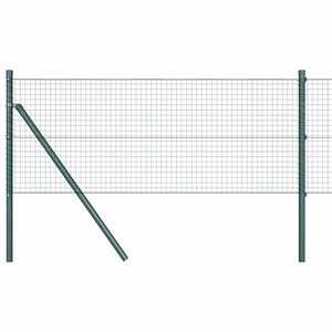 vidaXL Geschwei&szlig;ter Drahtzaun, bodenverankert 25 x 0,6 m Gr&uuml;n Netz