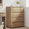 vidaXL Stauraumschr&auml;nke 2 pcs Artisan-Eiche 80 x 48 x 105 cm