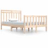 vidaXL Massivholzbett 120x190 cm