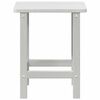 vidaXL Beistelltisch Wei&szlig; 38 x 38 x 46 cm Polyethylen